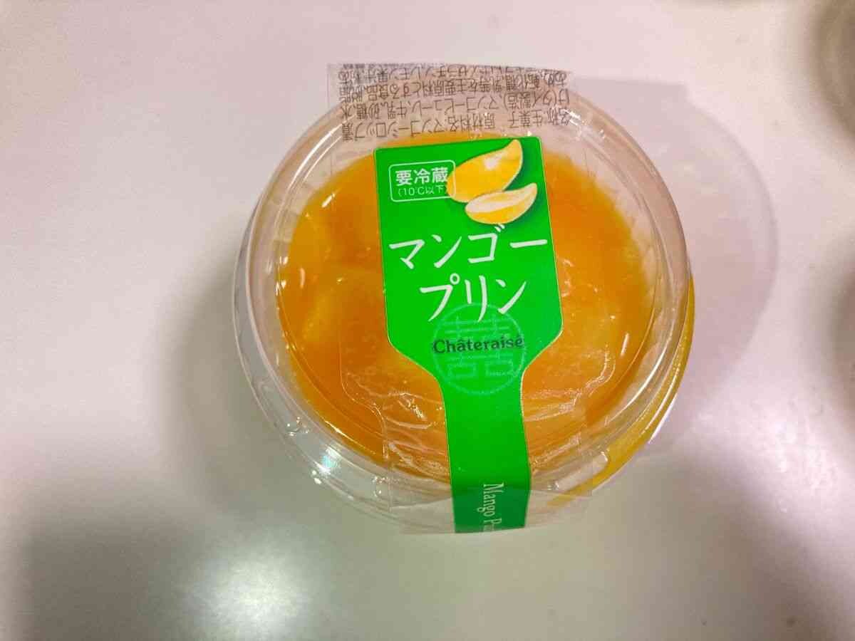 シャトレーゼ「マンゴープリン」